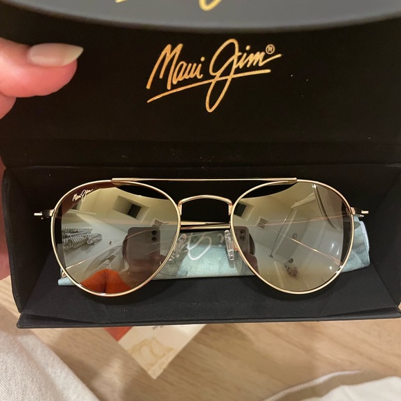 Maui Jim Accessories Copy Maui Jim Aviator Sunglasses Poshmark